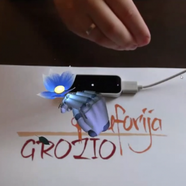 Augmented Reality Tutorial No. 25: Unity3D, Vuforia and Leap Motion – Take Virtual Flower in Your Hands