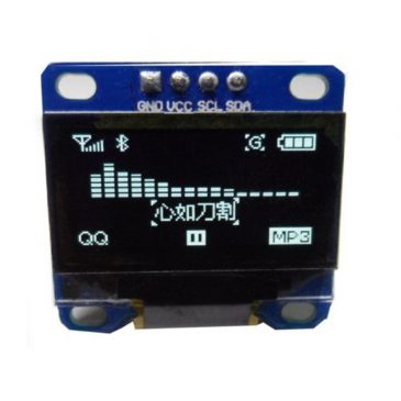 Arduino and I2C 128X64 White OLED SSD1306 LCD LED Display Module